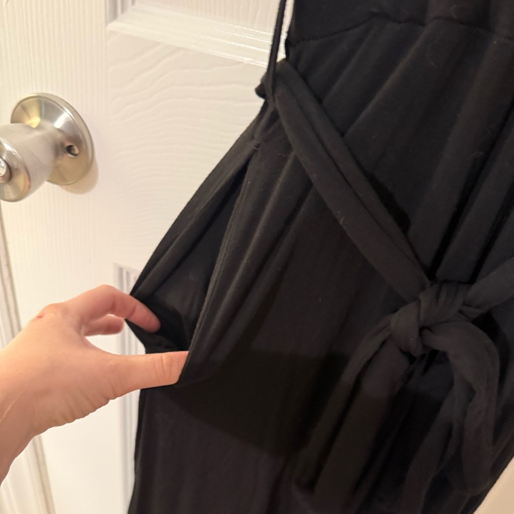 Carly Jean Los Angeles Amanda Jumpsuit Black Medium - Picture 5 of 7